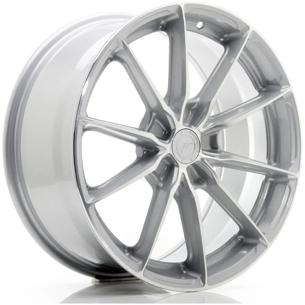 JR Wheels JR37 18x8 ET35 5x112 Silver Machined