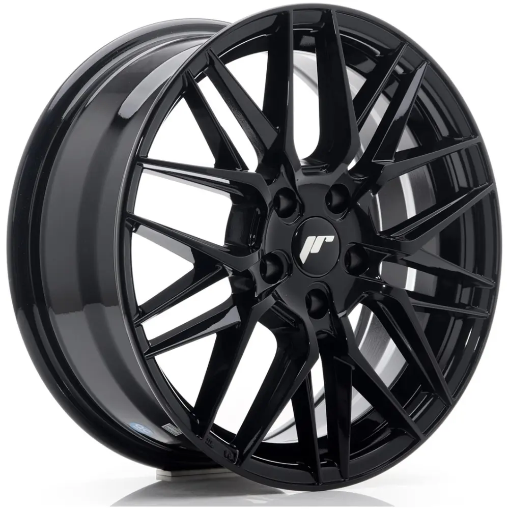 JR Wheels JR28 17x7 ET40 5x112 Gloss Black