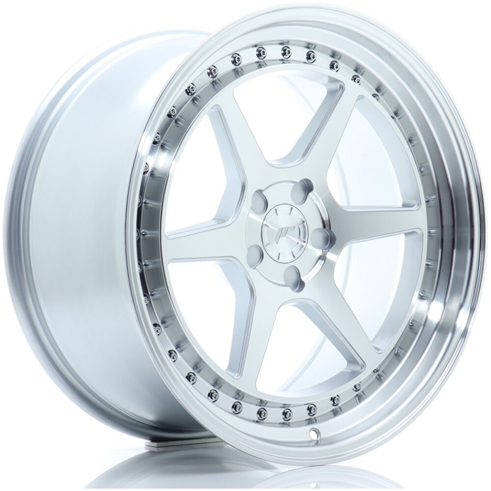 JR Wheels JR43 19x9,5 ET15-35 5H BLANK Silver Machined Face