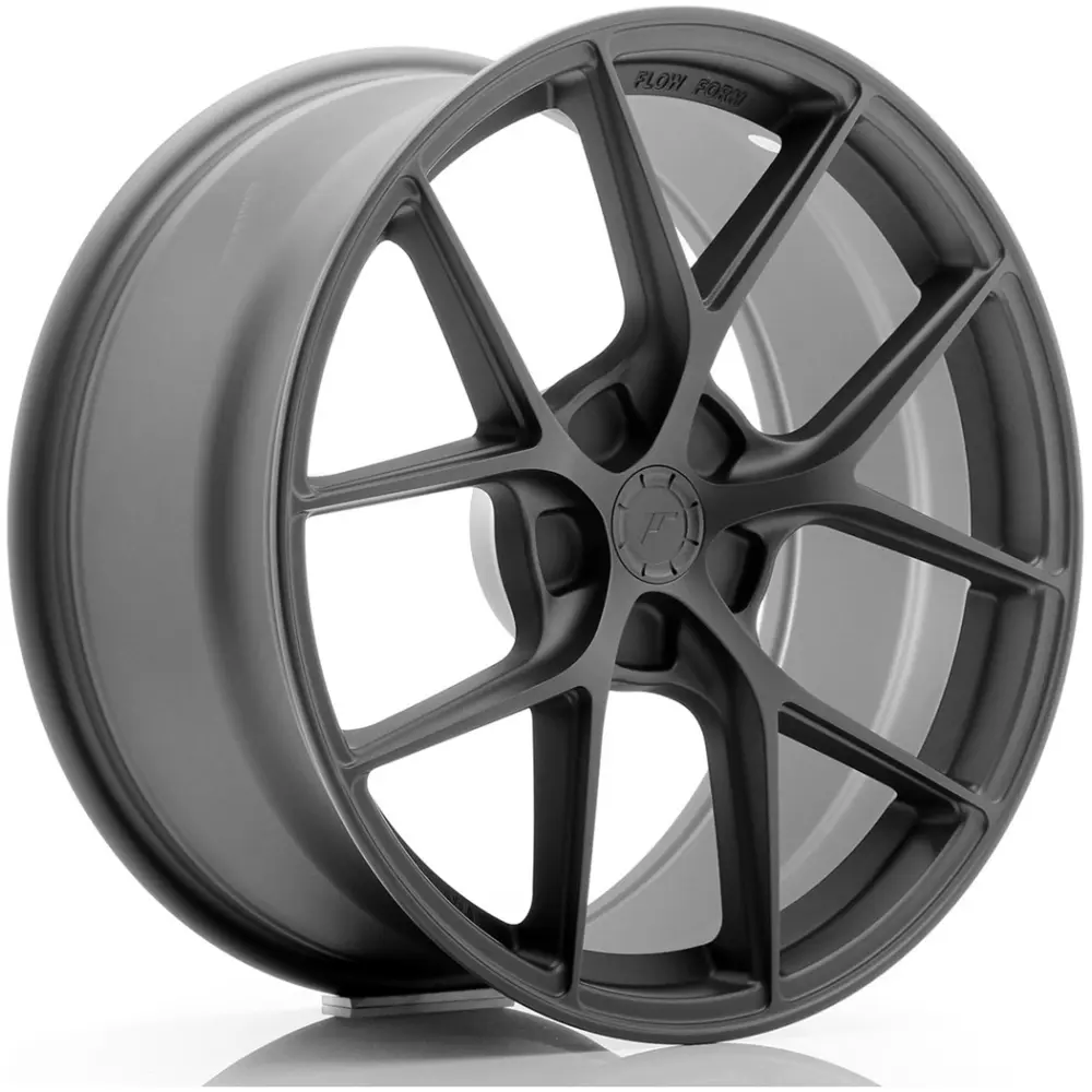 JR Wheels SL01 19x9 ET24 5x112 Matt Gun Metal