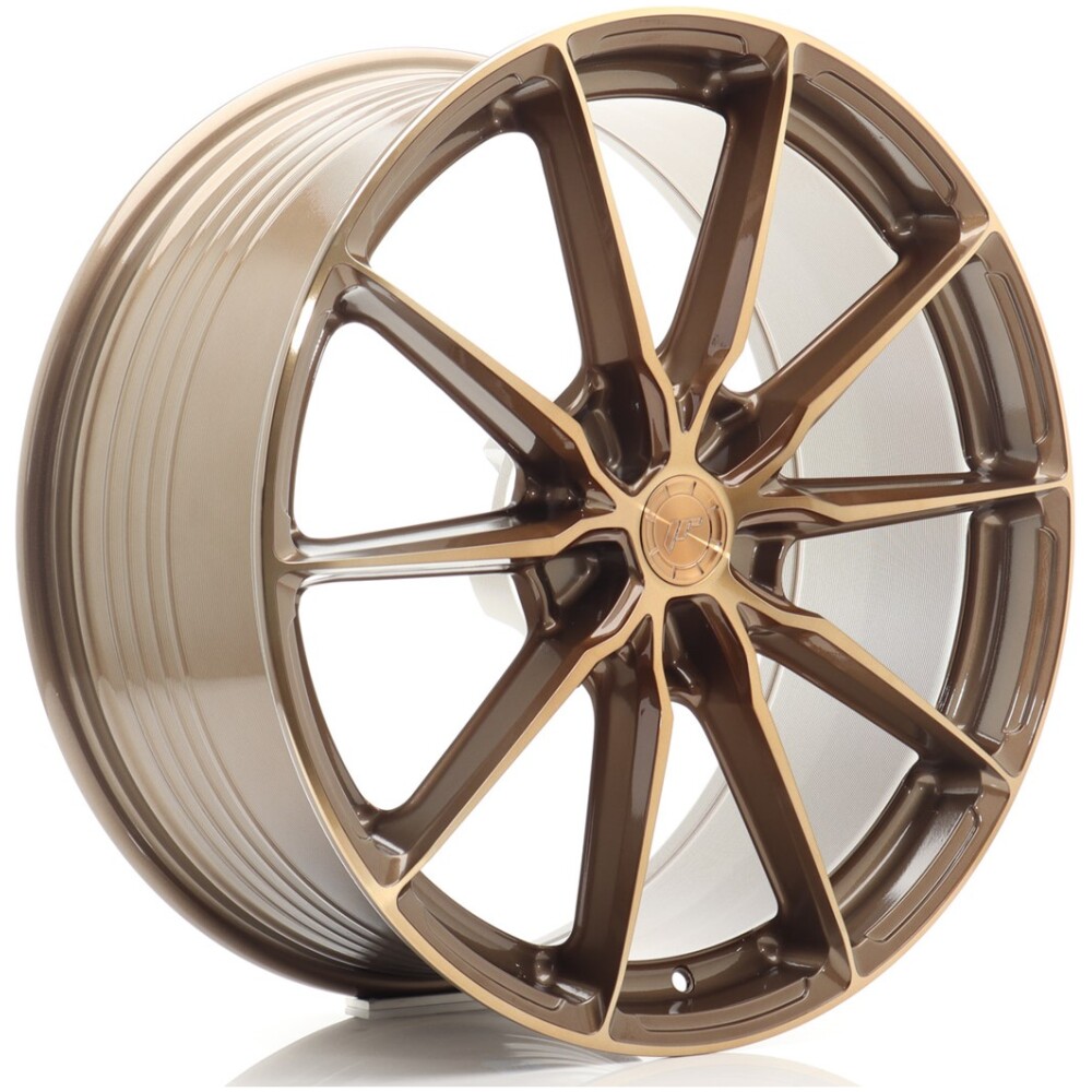 JR Wheels JR37 21x9 ET10-52 5H BLANK Platinum Bronze