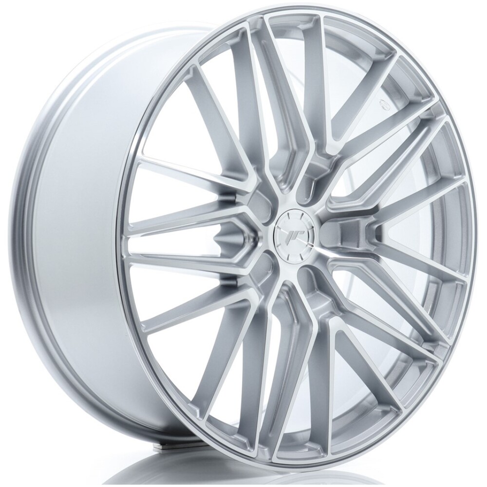 JR Wheels JR38 21x9 ET10-52 5H BLANK Silver Machined Face