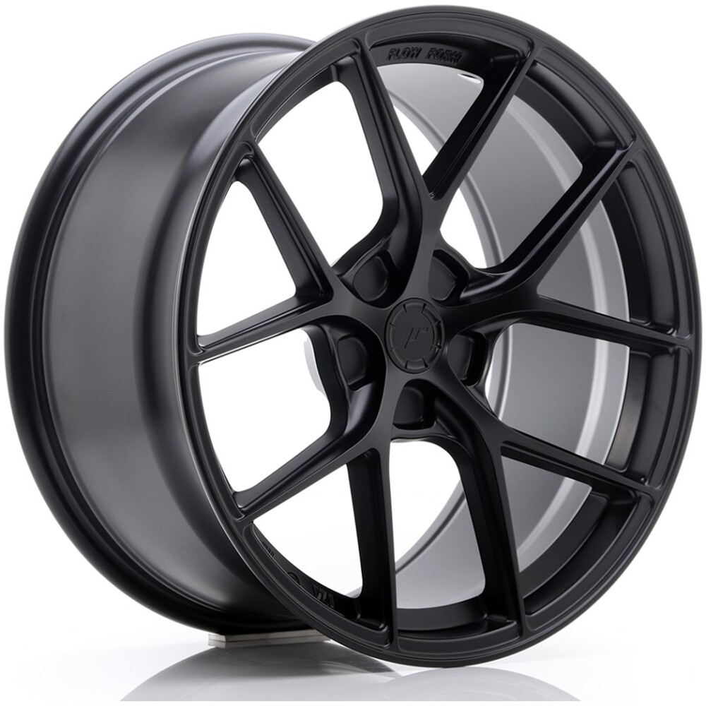 JR Wheels SL01 19x9 ET20-35 5H BLANK Matt Black