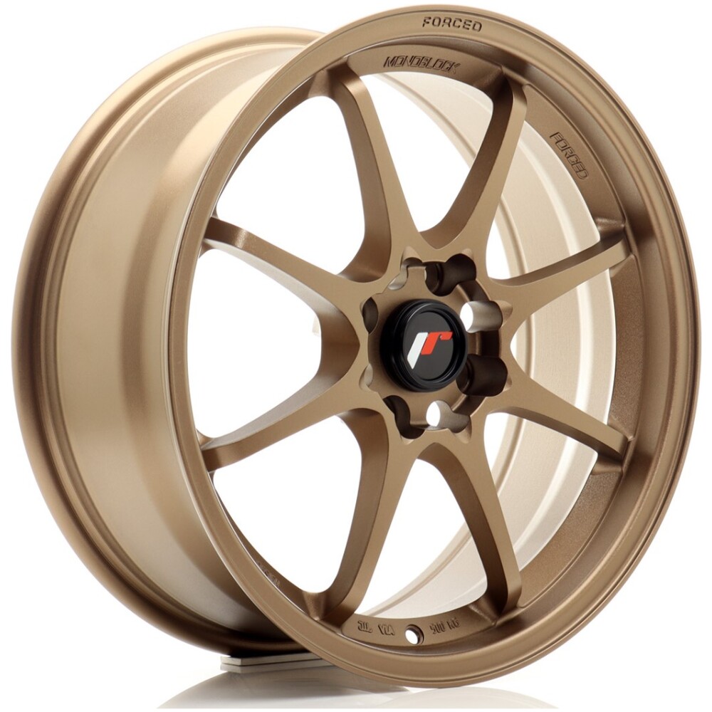 JR Wheels JR5 17x7 ET38 4x100 Dark Anodized Bronze