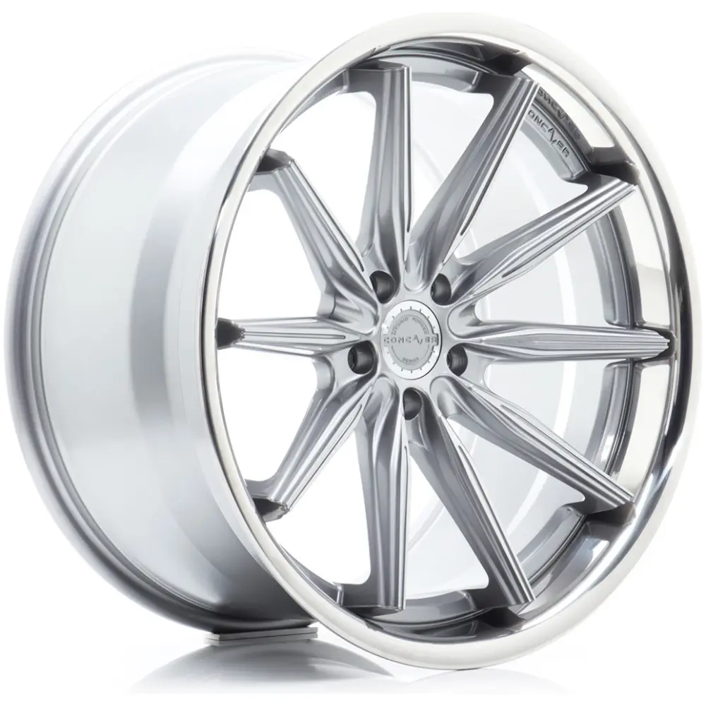Concaver CVR8 20x9 ET30 5x120 Brushed Titanium