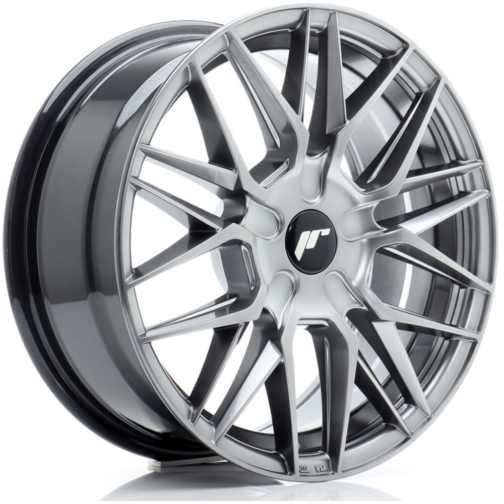 JR Wheels JR28 16x7 ET20-40 BLANK Hyper Black