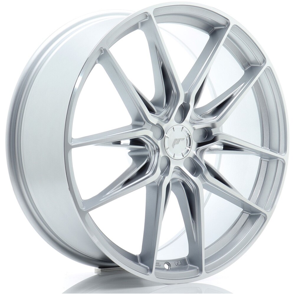 JR Wheels JR44 20x8,5 ET20-45 5H BLANK Silver w/ Machined Face