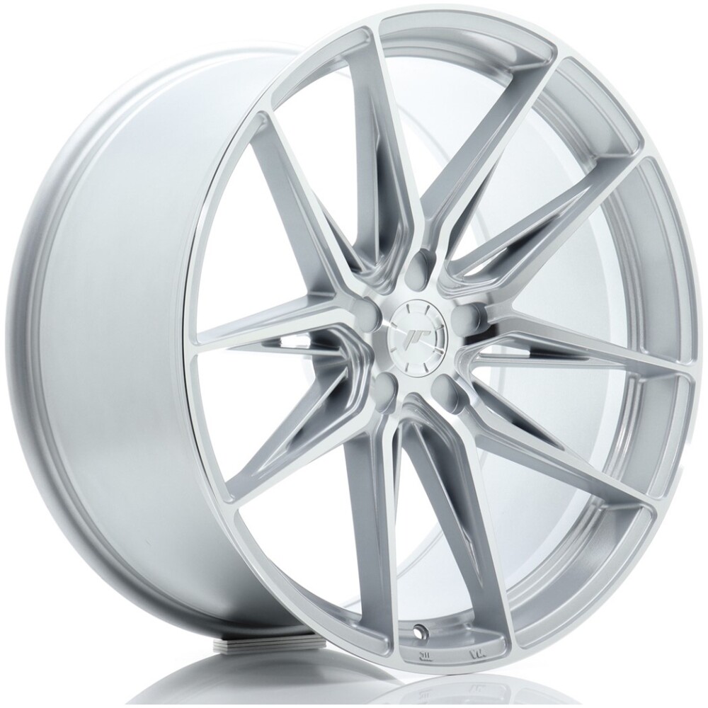 JR Wheels JR44 21x10,5 ET15-40 5H BLANK Silver w/ Machined Face