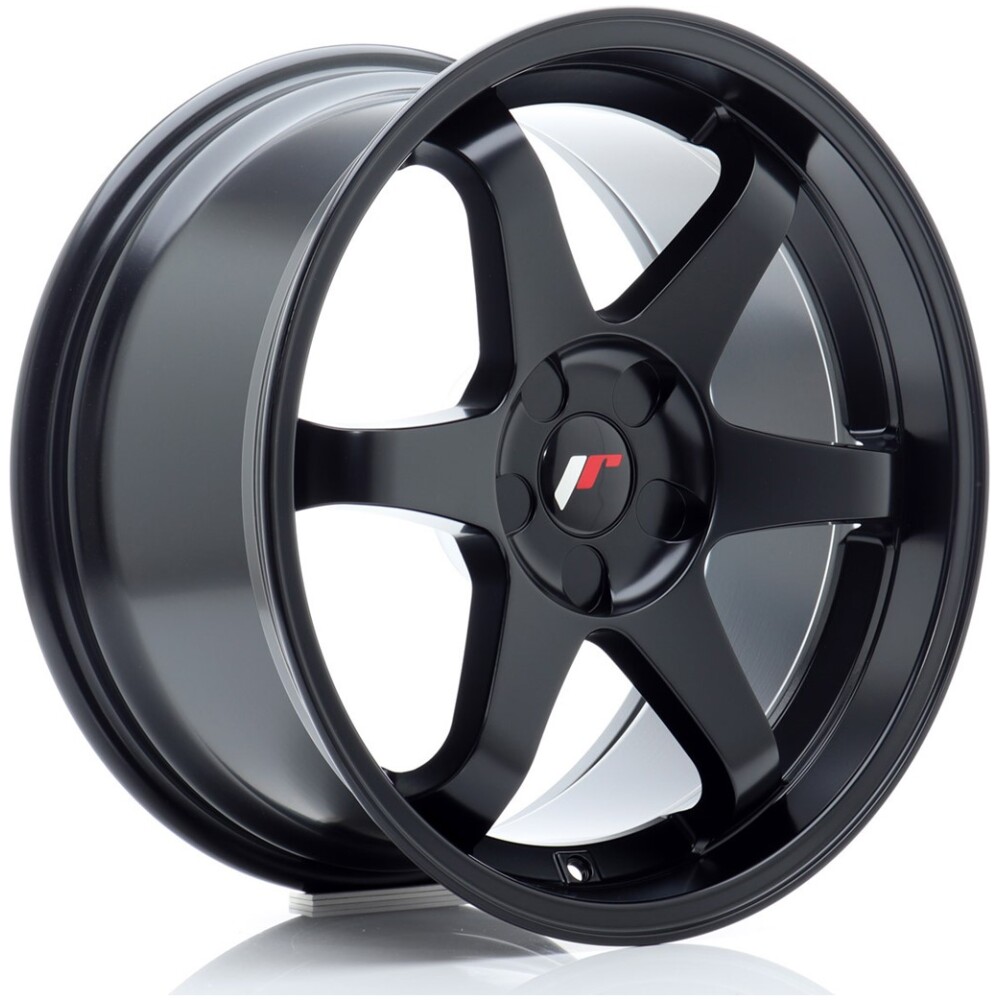 JR Wheels JR3 18x9 ET15-40 5H BLANK Matt Black