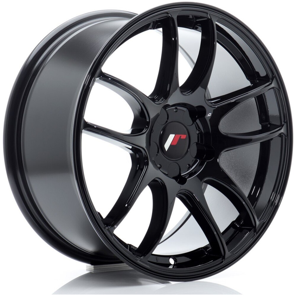 JR Wheels JR29 17x8 ET20-38 BLANK Gloss Black