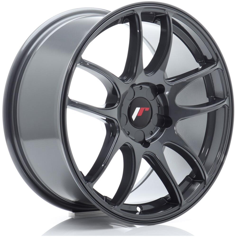 JR Wheels JR29 17x8 ET20-38 5H BLANK Hyper Gray