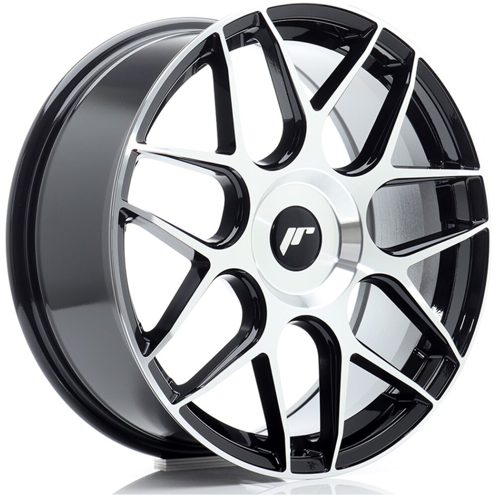 JR Wheels JR18 18x7,5 ET36 5x112 Black Machined
