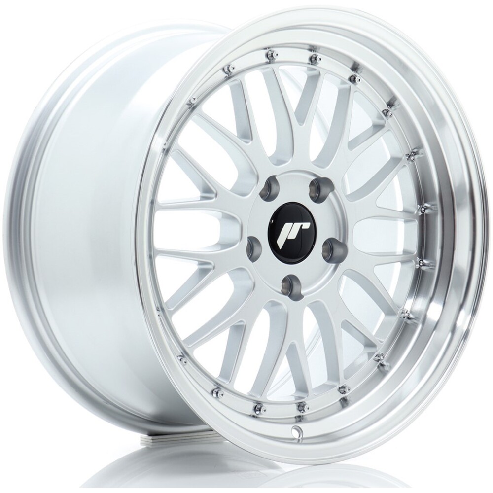 JR Wheels JR23 18x9,5 ET40 5x120 Hyper Silver w/ Machined Lip