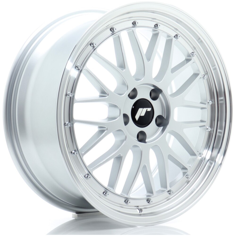 JR Wheels JR23 19x8,5 ET35 5x120 Hyper Silver w/ Machined Lip