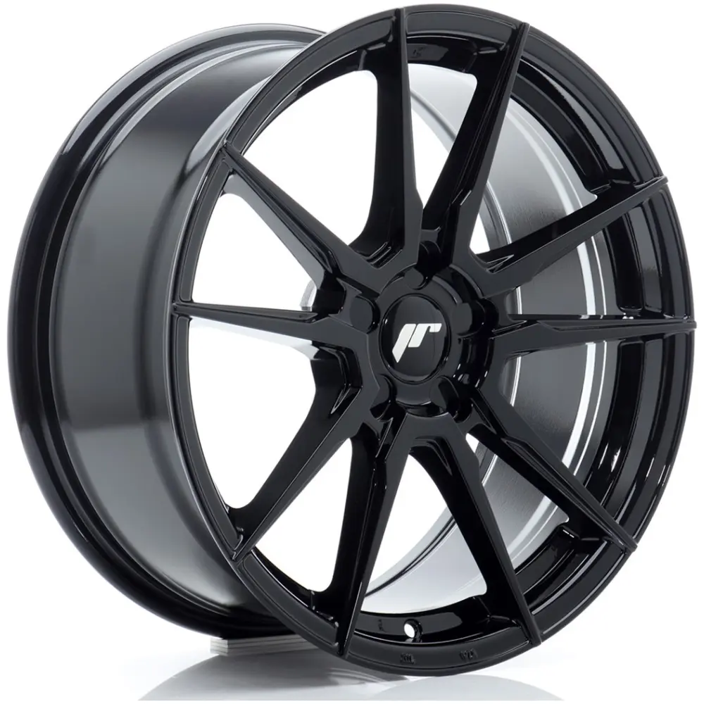 JR Wheels JR21 18x8 ET37 5x100 Gloss Black