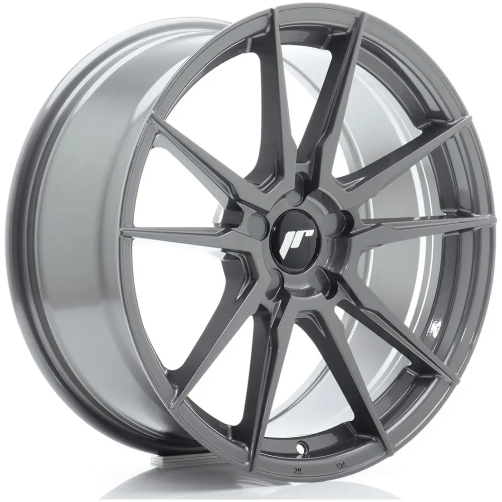 JR Wheels JR21 18x8 ET37 5x100 Hyper Gray