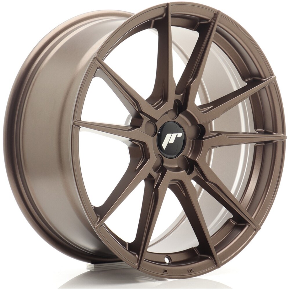 JR Wheels JR21 18x8 ET37 5x100 Matt Bronze