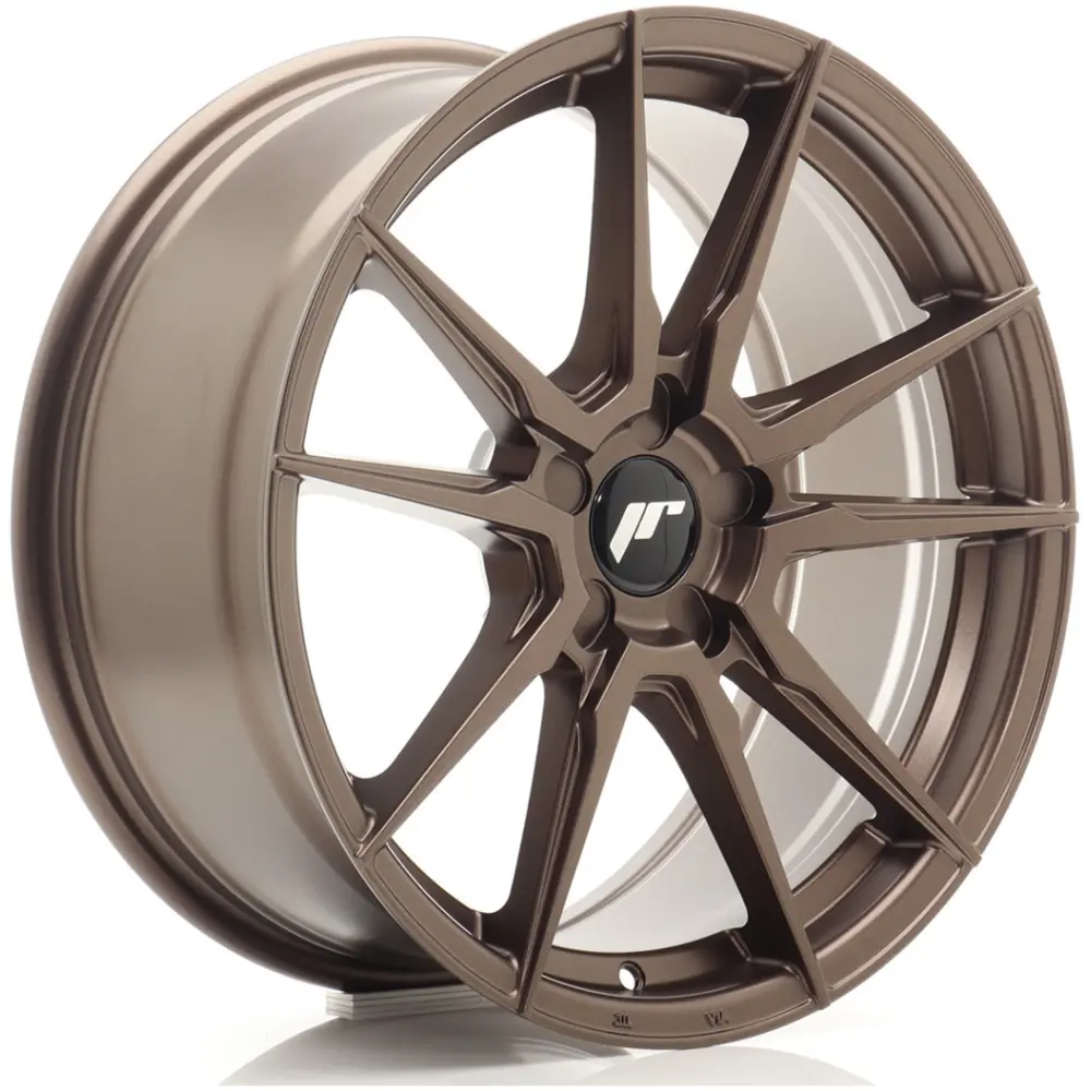 JR Wheels JR21 18x8 ET37 5x100 Matt Bronze
