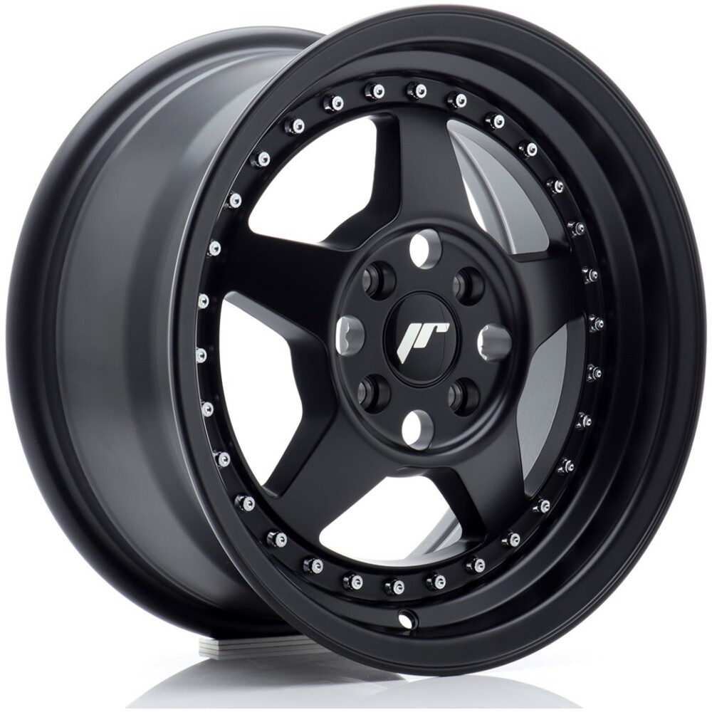 JR Wheels JR6 15x7 ET35 4x100 Matt Black