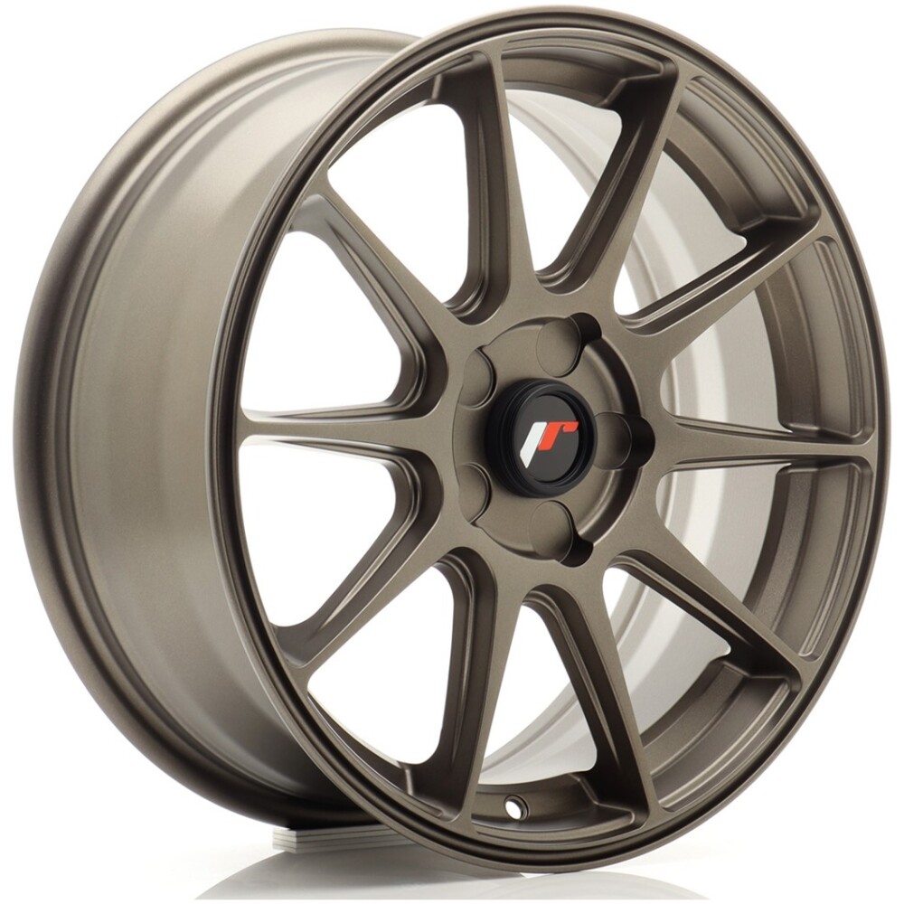 JR Wheels JR11 17x7 ET20-38 5H BLANK Matt Bronze