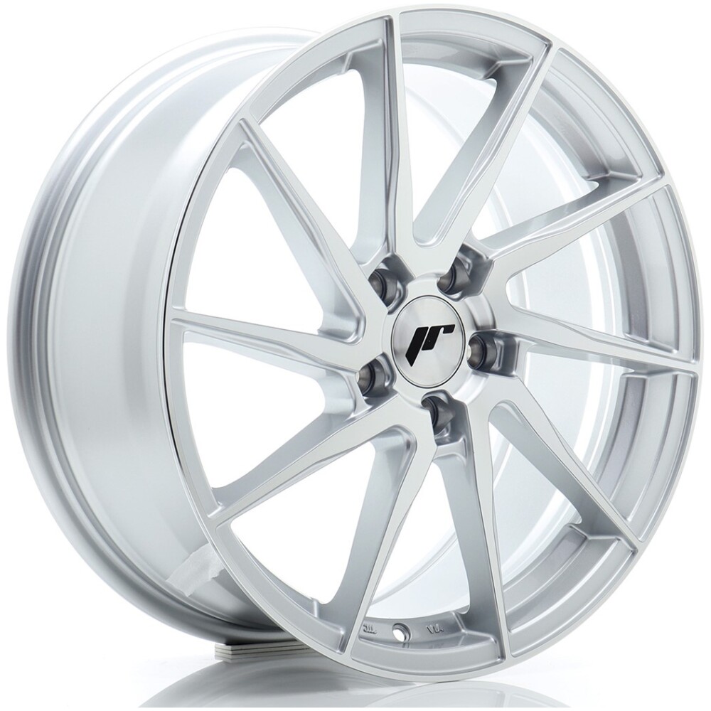 JR Wheels JR36 18x8 ET45 5x112 Silver Machined Face