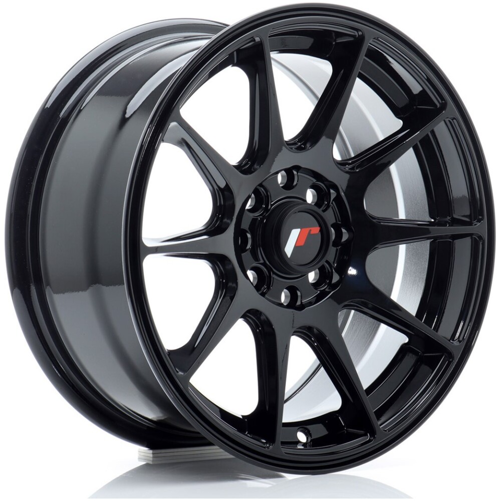 JR Wheels JR11 15x7 ET30 4x100/114 Gloss Black
