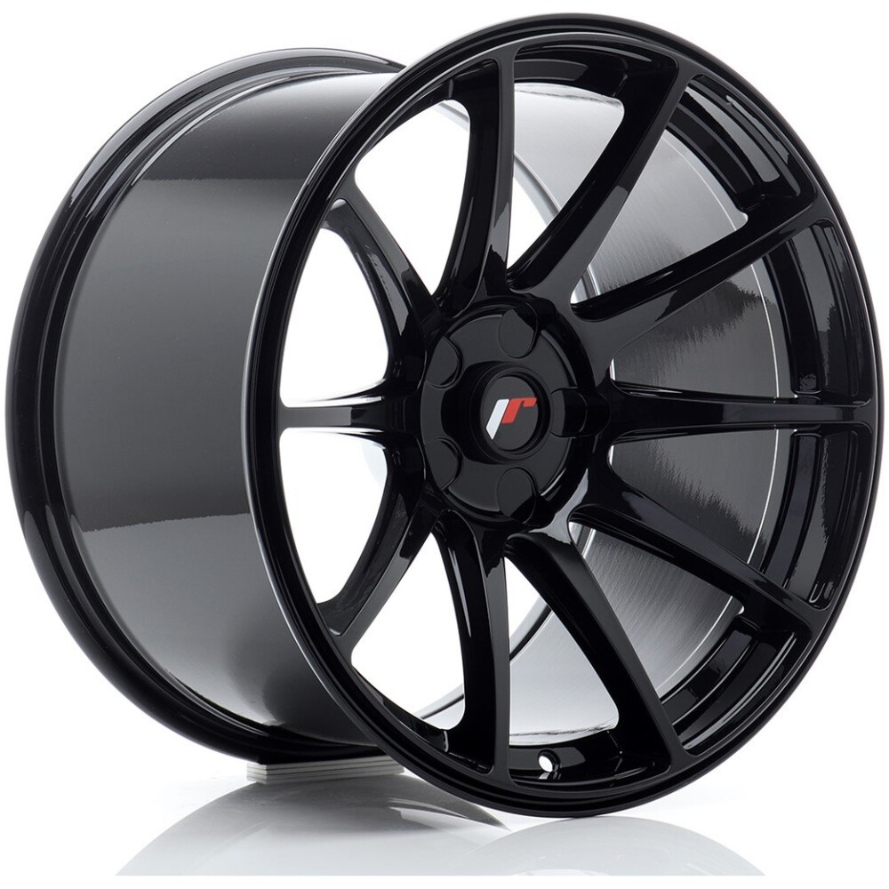 JR Wheels JR11 18x10,5 ET0-25 BLANK Gloss Black
