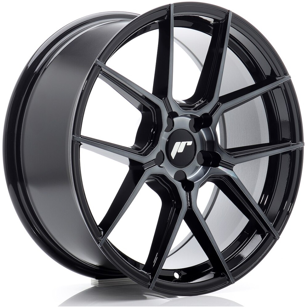 JR Wheels JR30 18x8,5 ET20-45 5H BLANK Black Machined w/ Tinted Face