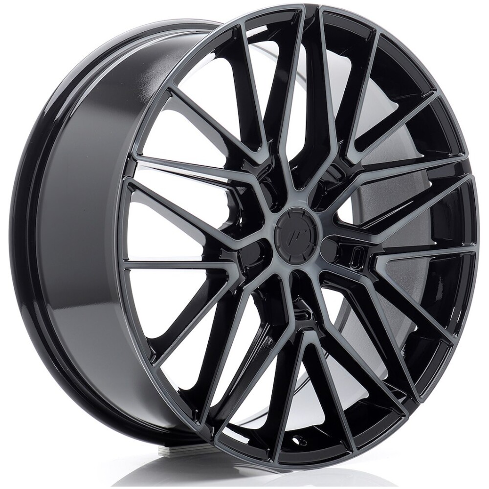 JR Wheels JR38 20x8,5 ET20-45 5H BLANK Black Machined w/ Tinted Face