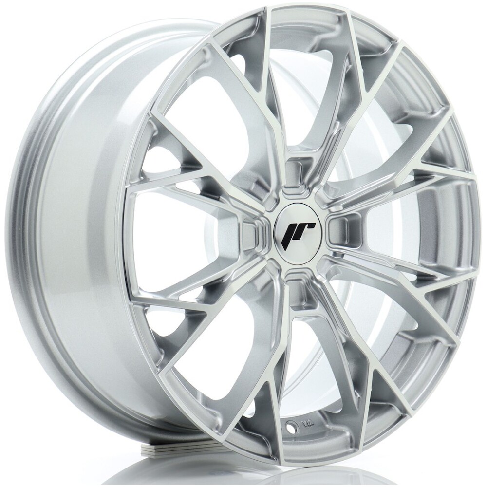 JR Wheels JR49 16x7 ET20-42 4H BLANK Silver Machined Face