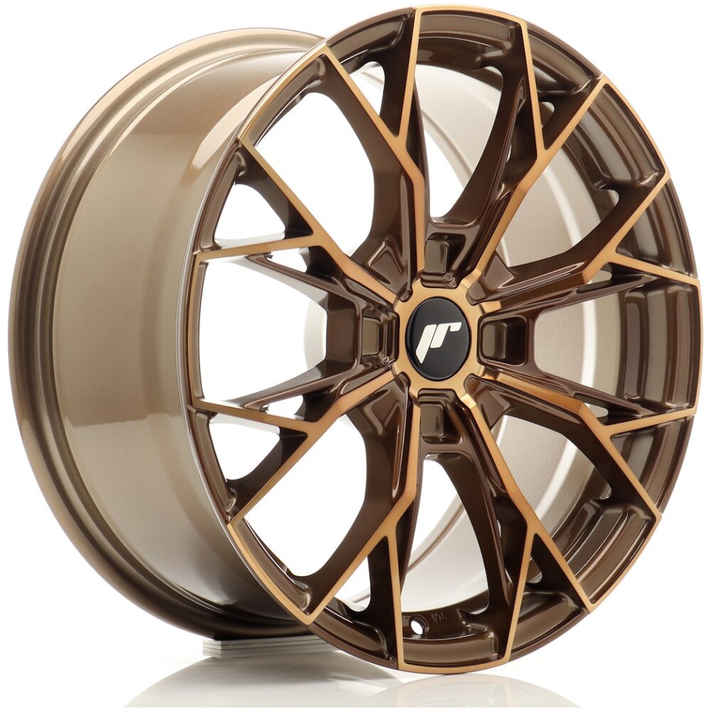 JR Wheels JR49 17x8 ET20-40 4H BLANK Platinum Bronze
