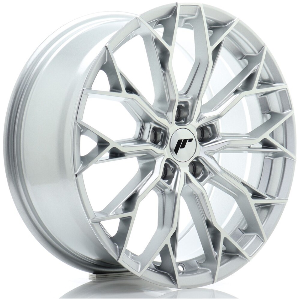 JR Wheels JR49 18x8 ET42 5x112 Silver Machined Face