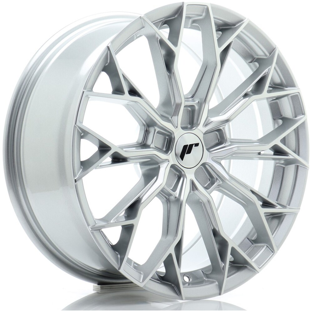 JR Wheels JR49 18x8 ET20-42 5H BLANK Silver Machined Face