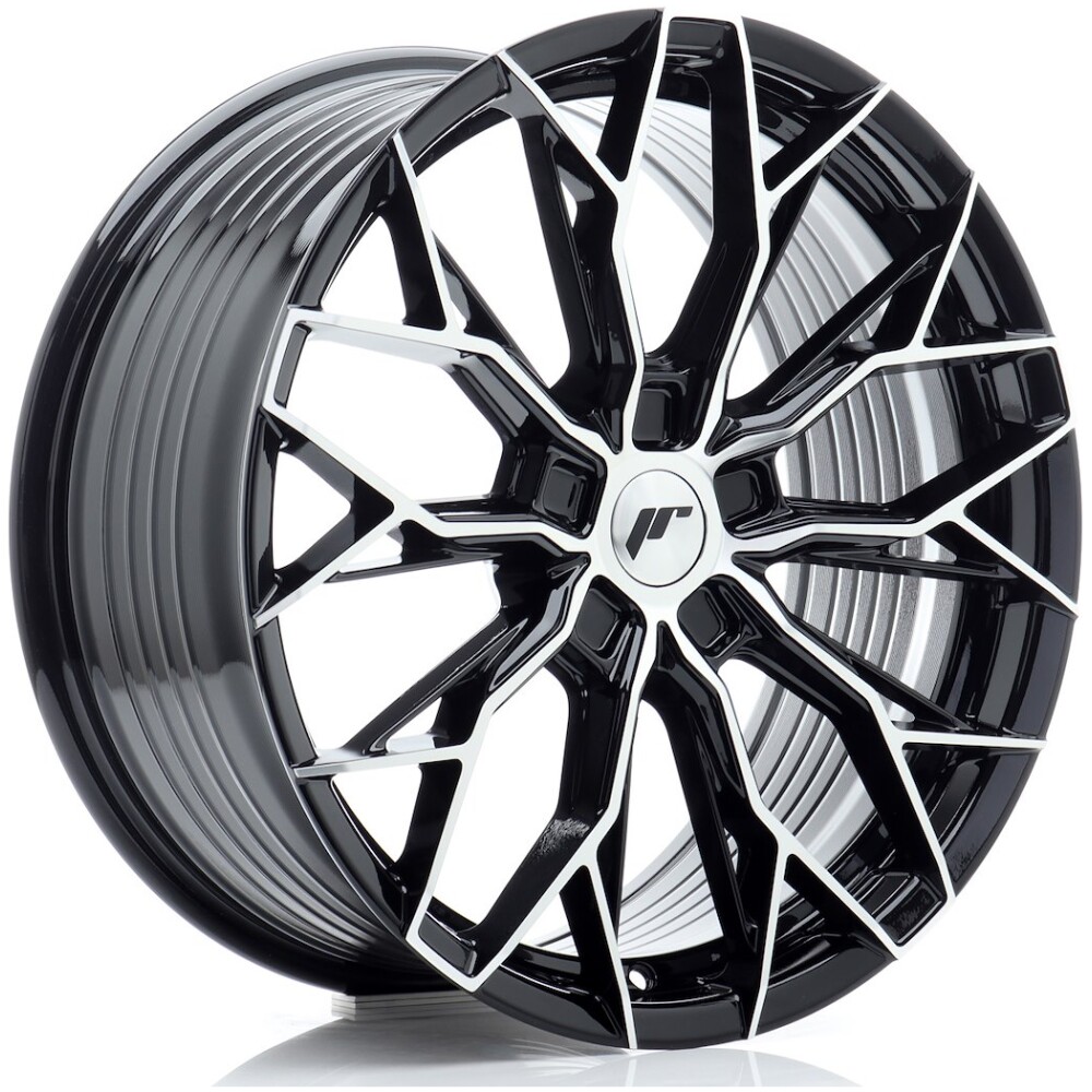 JR Wheels JR49 19x8,5 ET20-45 5H BLANK Gloss Black Machined Face