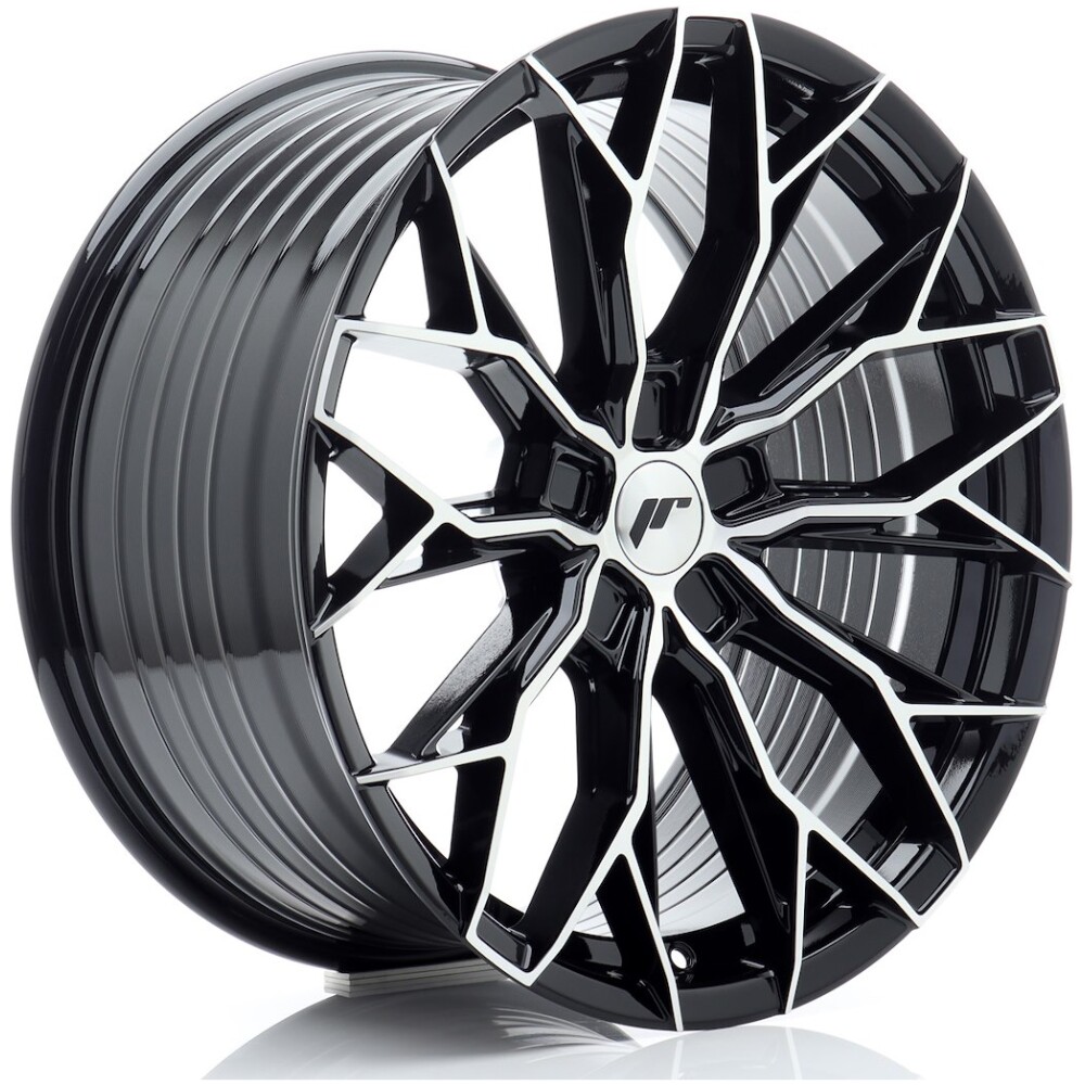 JR Wheels JR49 19x9 ET20-40 5H BLANK Gloss Black Machined Face