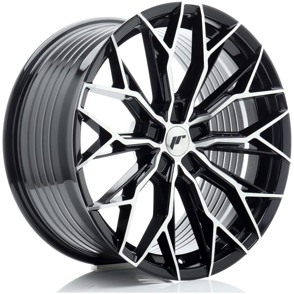 JR Wheels JR49 20x10 ET20-48 5H BLANK Gloss Black Machined Face