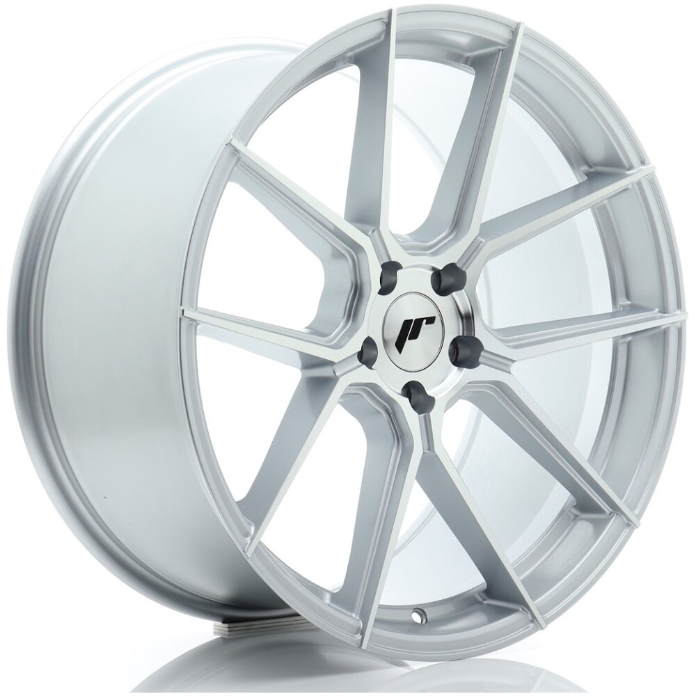 JR Wheels JR30 20x10 ET41 5x112 Silver Machined Face