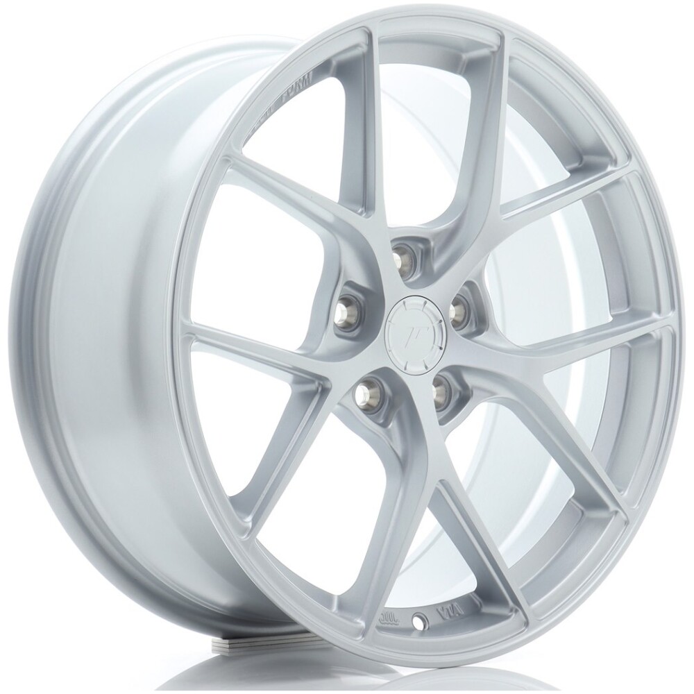 JR Wheels SL01 18x8 ET40 5x112 Matt Silver