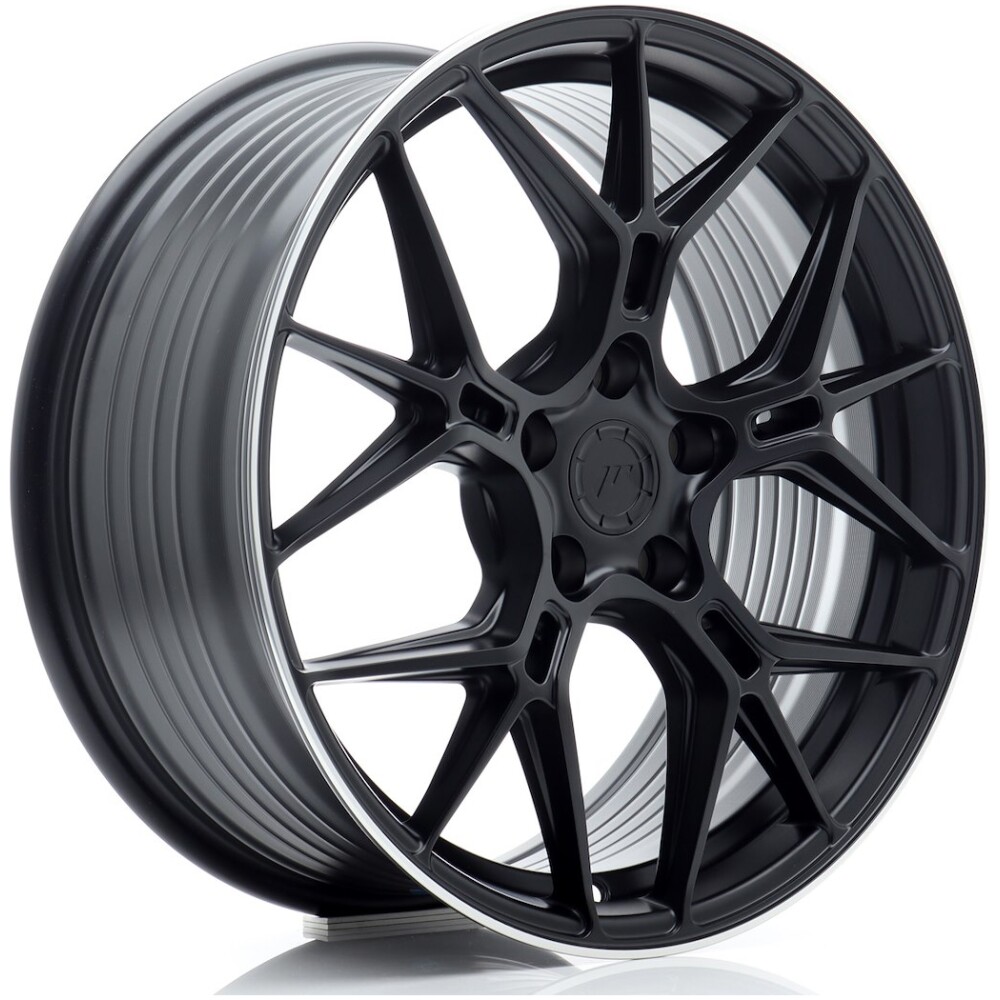 JR Wheels JR51 18x8 ET45 5x112 Satin Black w/ Machined Lip