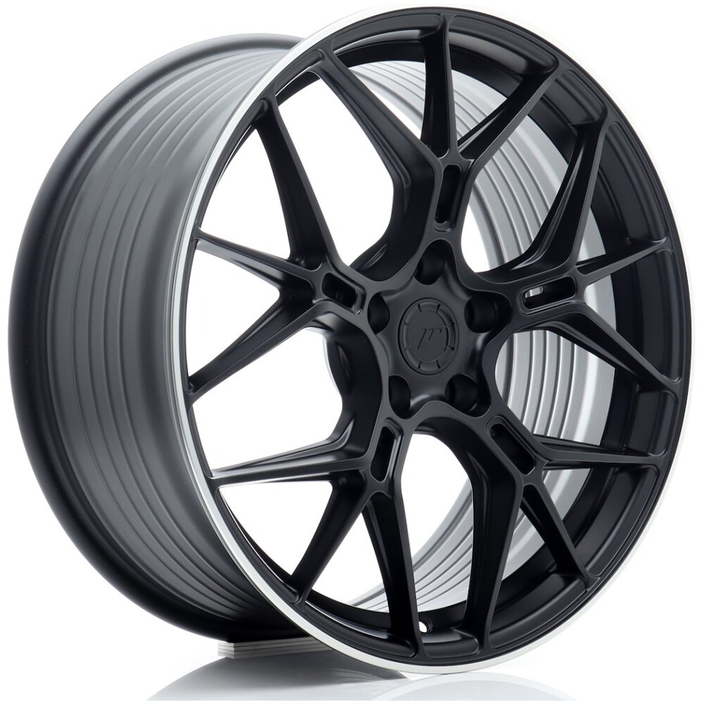 JR Wheels JR51 19x8,5 ET35 5x112 Satin Black w/ Machined Lip