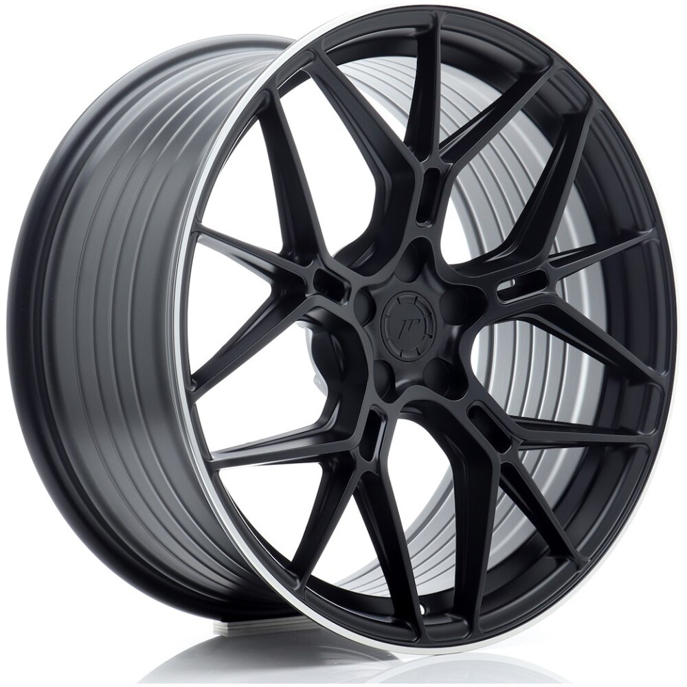 JR Wheels JR51 20x9,5 ET20-40 5H BLANK Satin Black w/ Machined Lip