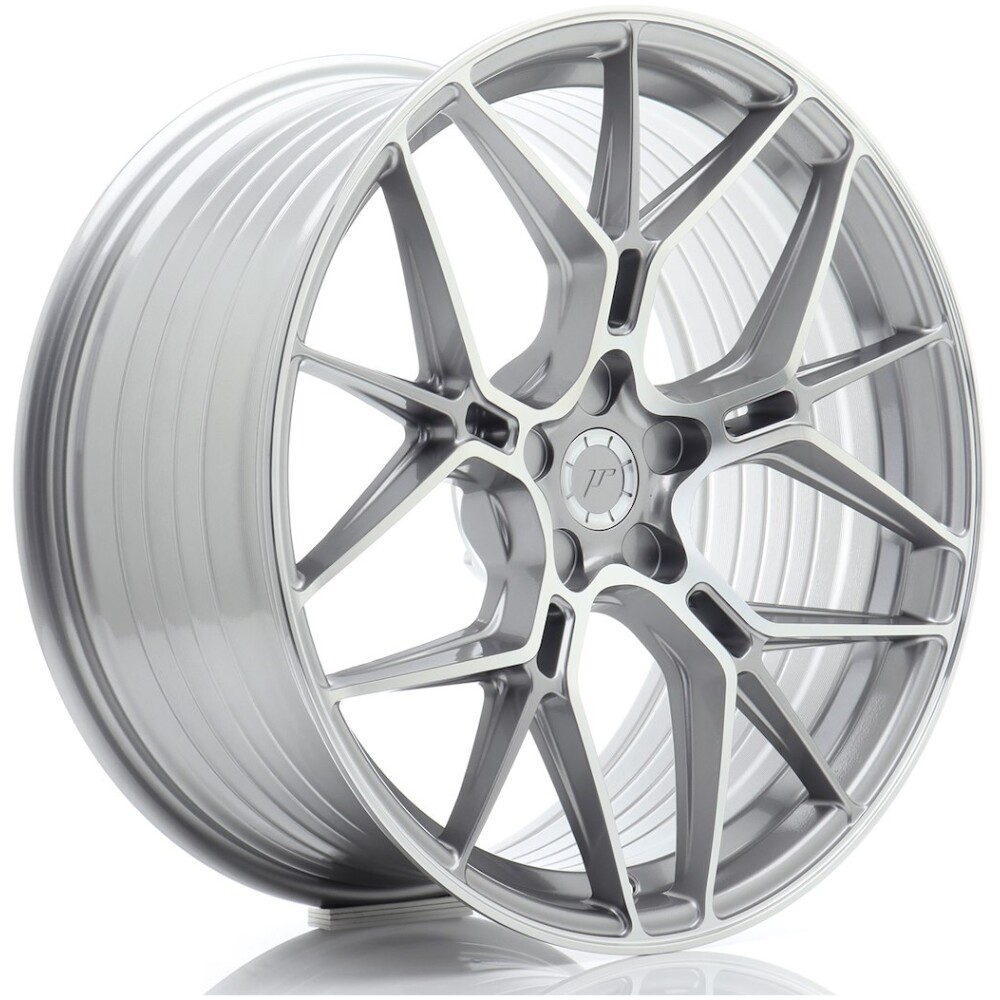 JR Wheels JR51 20x10 ET20-45 5H BLANK Titanium Machined Face