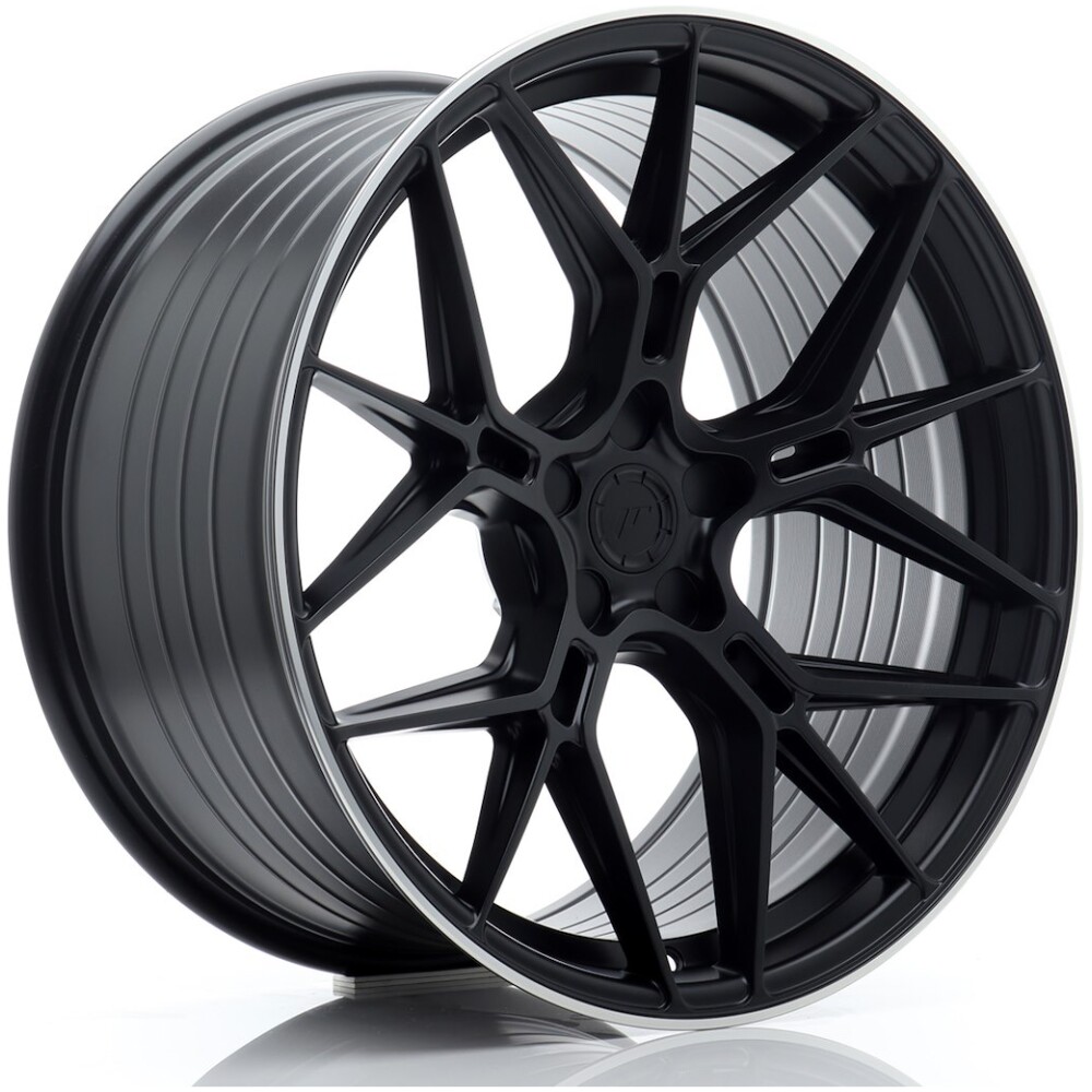 JR Wheels JR51 20x10,5 ET15-35 5H BLANK Satin Black w/ Machined Lip