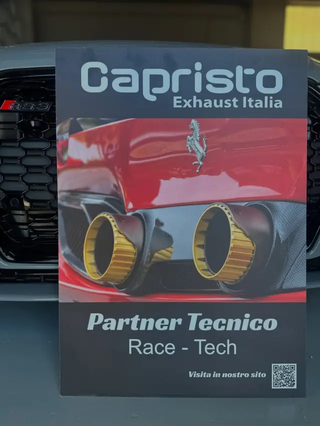 🚗 Race-Tech.it è Premium Partner Ufficiale Capristo in Puglia! 🔧🔥

Siamo orgogliosi di annunciare che siamo l’unica officina in Puglia certificata come Premium Partner Capristo, il prestigioso marchio tedesco sinonimo di scarichi sportivi ad alte prestazioni.

✅ Vendita ufficiale
✅ Installazione professionale
✅ Supporto tecnico specializzato

Affidati ai nostri esperti per trasformare la tua auto in un’esperienza di guida unica, con il suono e le performance che solo Capristo può offrire.

📍 Ti aspettiamo in officina: vivi l’eccellenza delle lavorazioni Race-Tech e la qualità senza compromessi di Capristo.

👉 Scopri di più su www.race-tech.it/categoria-prodotto/scarichi/capristo
📲 Contattaci ora per un preventivo personalizzato!

#RaceTech #CapristoExhaust #CapristoPartner #ScarichiSportivi #AutoPerformance #MadeInGermany #TuningPuglia #OfficinaSpecializzata